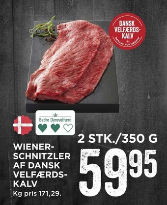 Wiener­ schnitzler af dansk velfærds­ kalv