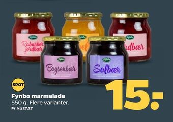 Netto Fynbo marmelade tilbud