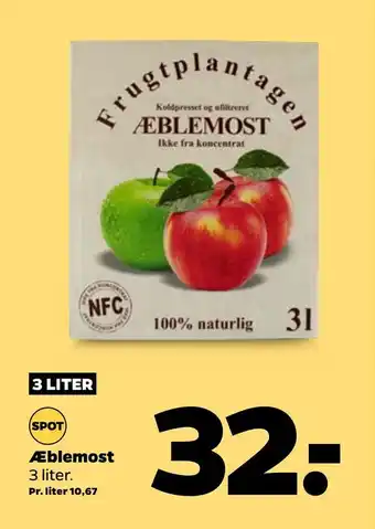 Netto Æblemost tilbud