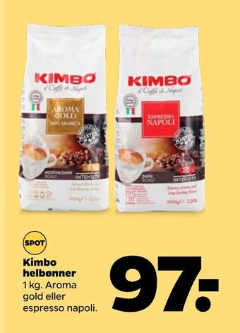 Netto Kimbo helbønner tilbud