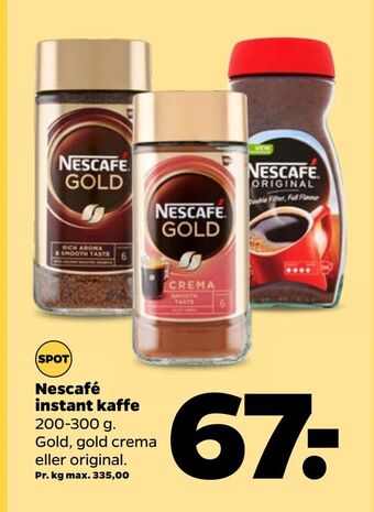 Netto Nescafé instant kaffe tilbud
