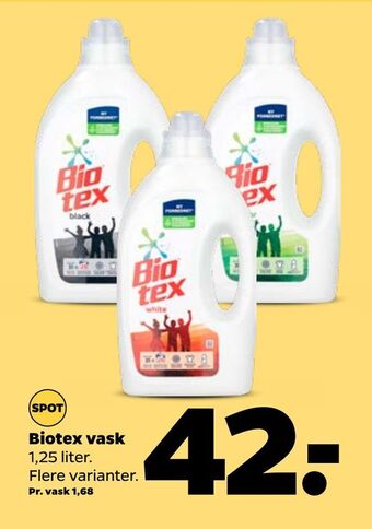 Netto Biotex vask tilbud