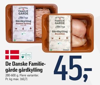 Føtex De Danske Familie gårde gårdkylling tilbud