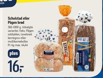 Schulstad eller Pågen brød