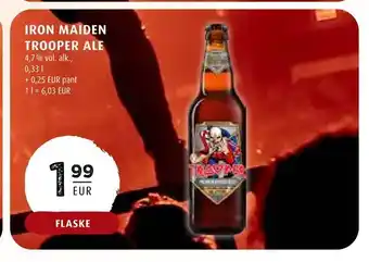 Scandinavian Park Iron maiden trooper ale tilbud