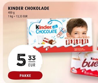 Scandinavian Park Kinder chokolade tilbud