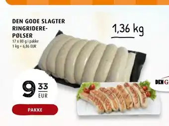 Scandinavian Park Den gode slagter ringriderepølser tilbud