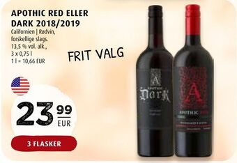 Scandinavian Park Apothic red eller dark 2018/2019 tilbud