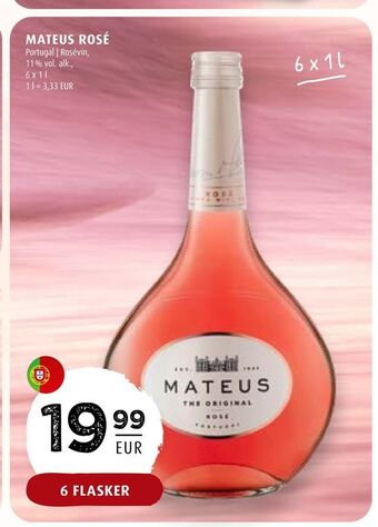 Scandinavian Park Mateus rosé tilbud