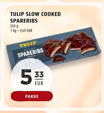 Scandinavian Park Tulip slow cooked spareribs tilbud