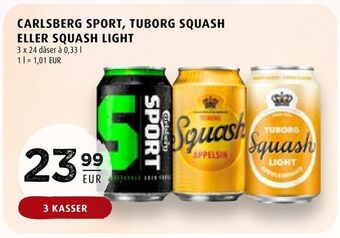 Scandinavian Park Carlsberg sport, tuborg squash eller squash light tilbud