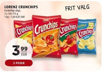 Scandinavian Park Lorenz crunchips tilbud