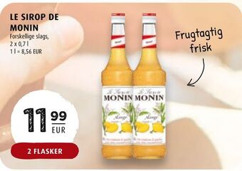 Scandinavian Park Le sirop de monin tilbud