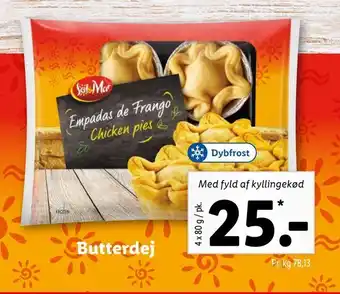 Lidl Butterdej tilbud