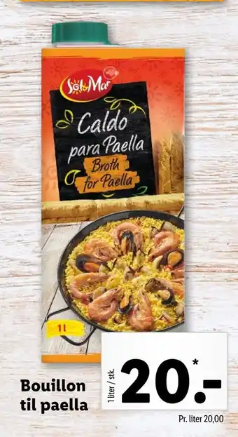 Bouillon til paella