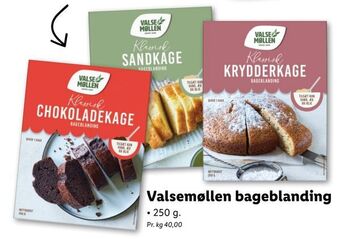 Lidl Valsemøllen bageblanding tilbud