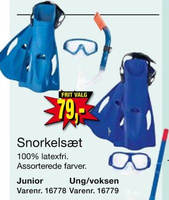 Harald Nyborg Ukendt snorkelsæt tilbud