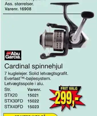 Harald Nyborg Abu garcia fiskehjul tilbud
