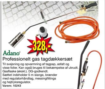 Adano tagdækkersæt