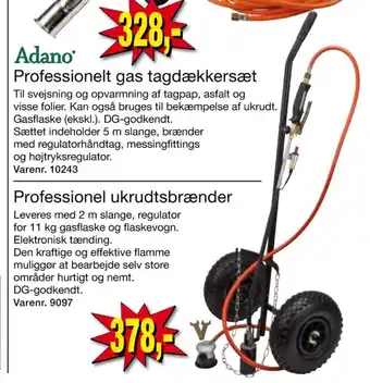 Harald Nyborg Adano ukrudtsbrænder tilbud