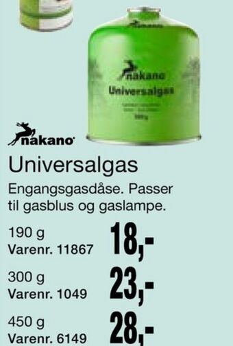 Nakano gasdåse