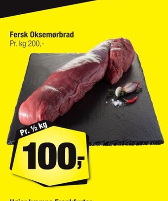 Calle Ukendt oksemørbrad tilbud