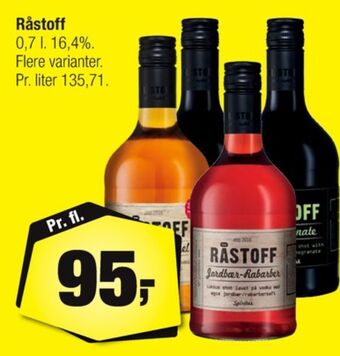 Calle Råstoff shots tilbud