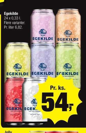 Calle Egekilde mineralvand tilbud