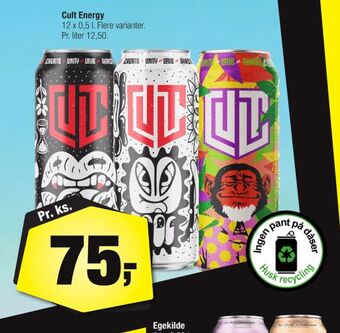 Calle Energy energidrik tilbud