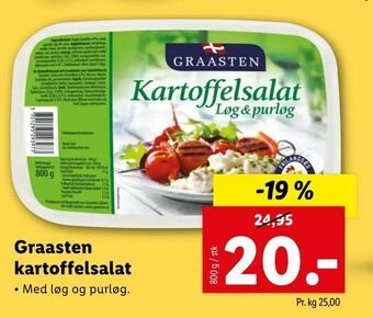 Let-Køb Graasten kartoffelsalat tilbud