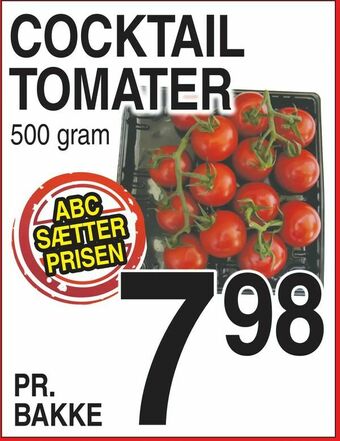 ABC Lavpris Cocktail tomater tilbud