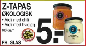 ABC Lavpris Z-tapas økologisk tilbud