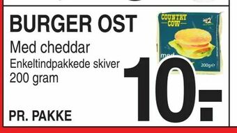 ABC Lavpris Burger ost tilbud