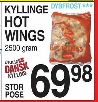 Kyllinge hot wings