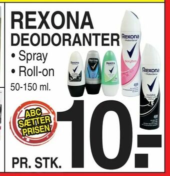 ABC Lavpris Rexona deodoranter tilbud