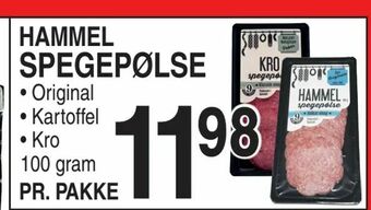 ABC Lavpris Spegepølse tilbud