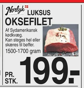 Oksefilet