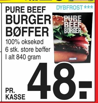 ABC Lavpris Burger bøffer tilbud