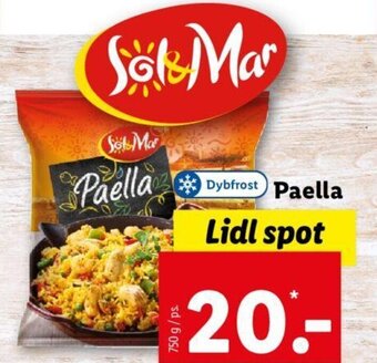 Lidl Sol Mar Paella tilbud