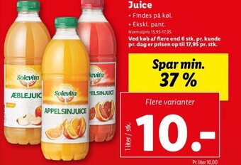 Lidl Juice tilbud