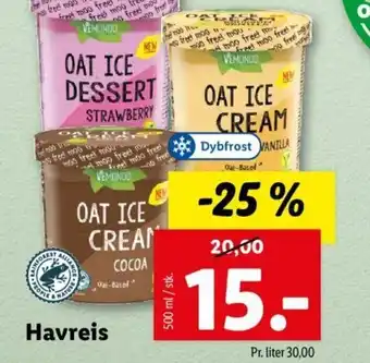 Lidl Havreis tilbud