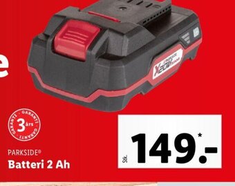 Lidl Batteri 2 Ah tilbud