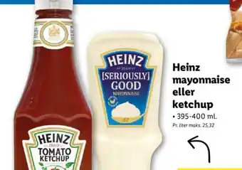 Lidl Heinz Mayonnaiise eller Ketchip tilbud