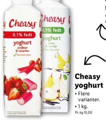 Lidl Cheasy Yoghurt tilbud