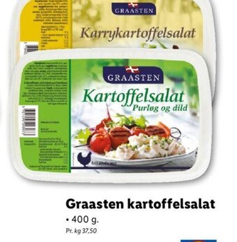 Lidl Graasten kartoffelsalat tilbud
