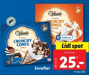 Lidl Isvafler tilbud