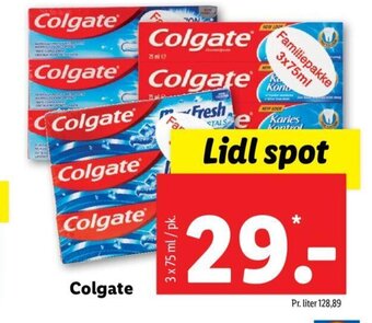 Lidl Colgate tilbud