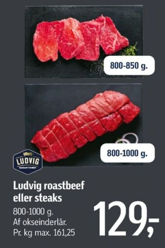 Føtex Ludvig roastbeef tilbud
