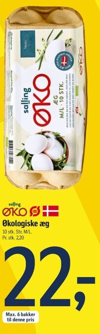 Føtex Salling øko æg tilbud