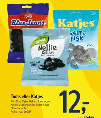 Salte fisk slikposer
